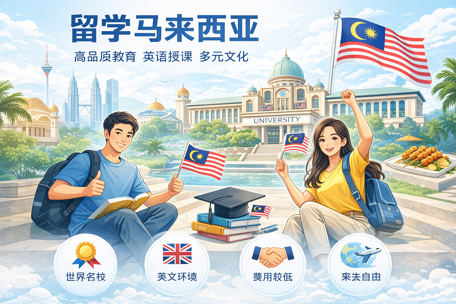 2026 马来西亚留学全景指南：从幼儿园到博士，学费、学制与申请要求一览表