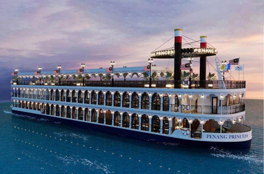 首艘大马设计高端观光邮轮 槟城公主号预计 2027 年启航